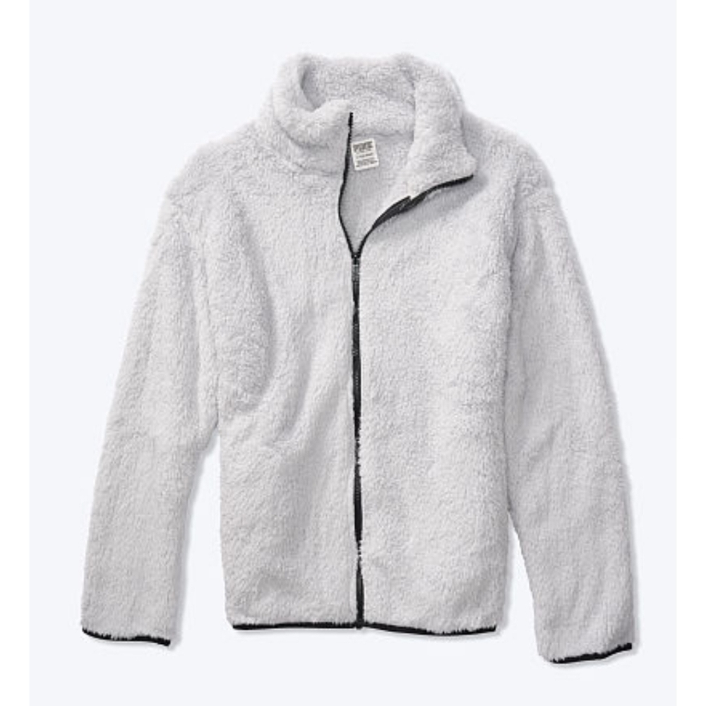 Pink zip up
